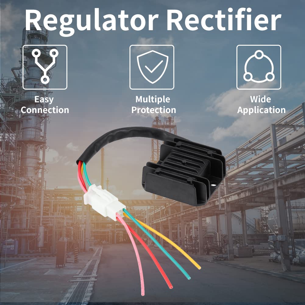 Universal Voltage Regulator Rectifier, Electrical Voltage Regulator For Motorcycle And Boat Motors, Diy Engines