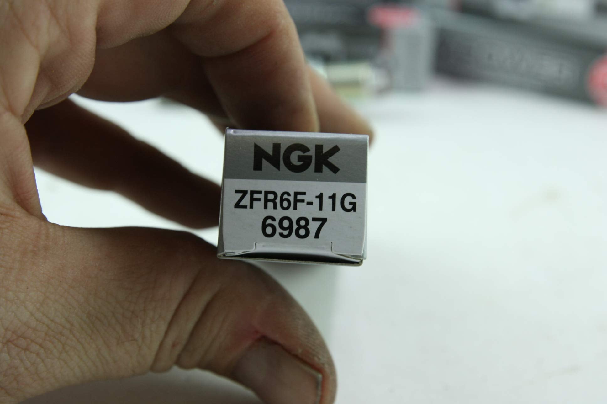 Ngk V-Power Spark Plug Zfr6F-11G (6 Pack) For Jeep Grand Cherokee Laredo 2005-2010 3.7L/226