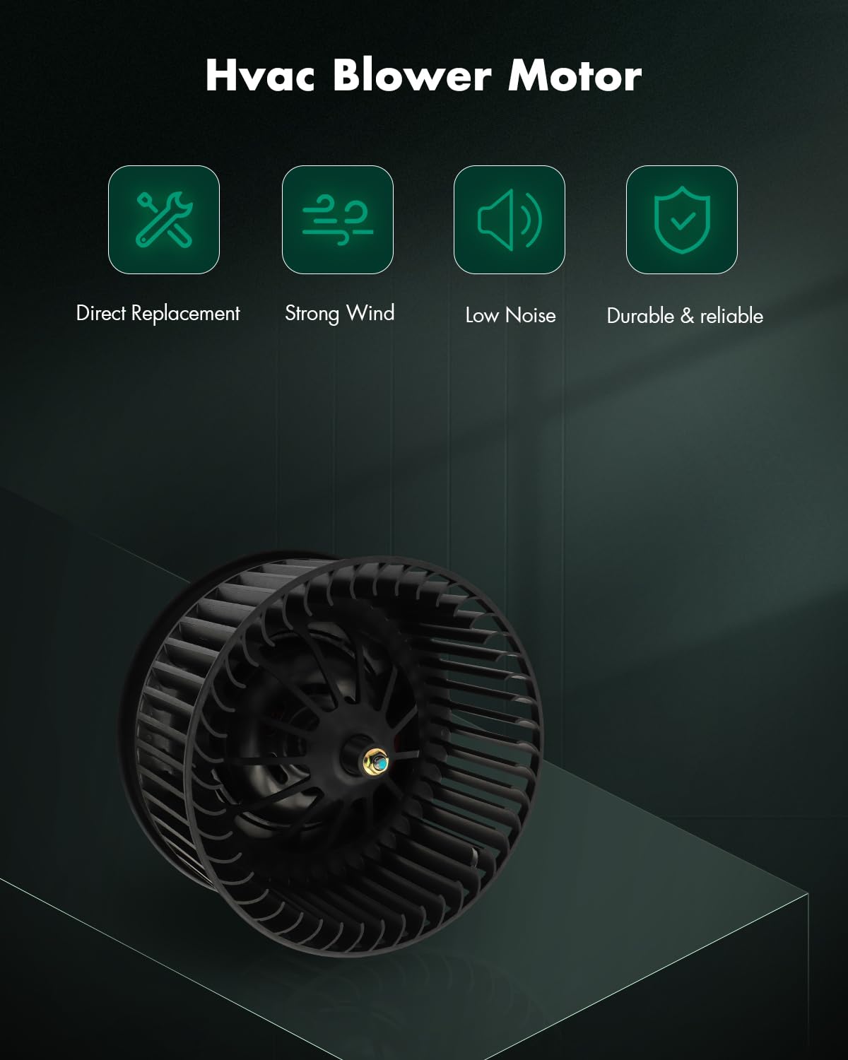 Scitoo Hvac Heater Blower Motor With Fan Cage Front 700272 For Ford For Escape 2013-2019,For Ford For Focus 2012-2018,For Ford F