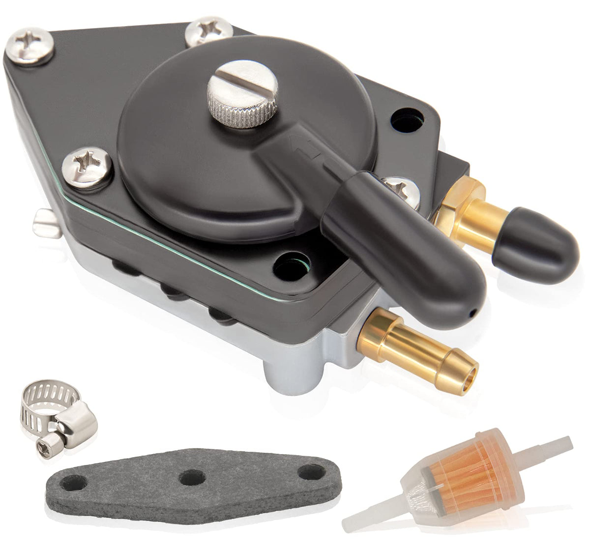 438559 Fuel pump For Johnson Evinrude outboard 25 35 50 65 70 75 85 88 90 100 105 115 135 140 HP Replace 385784 0438559 433390 3