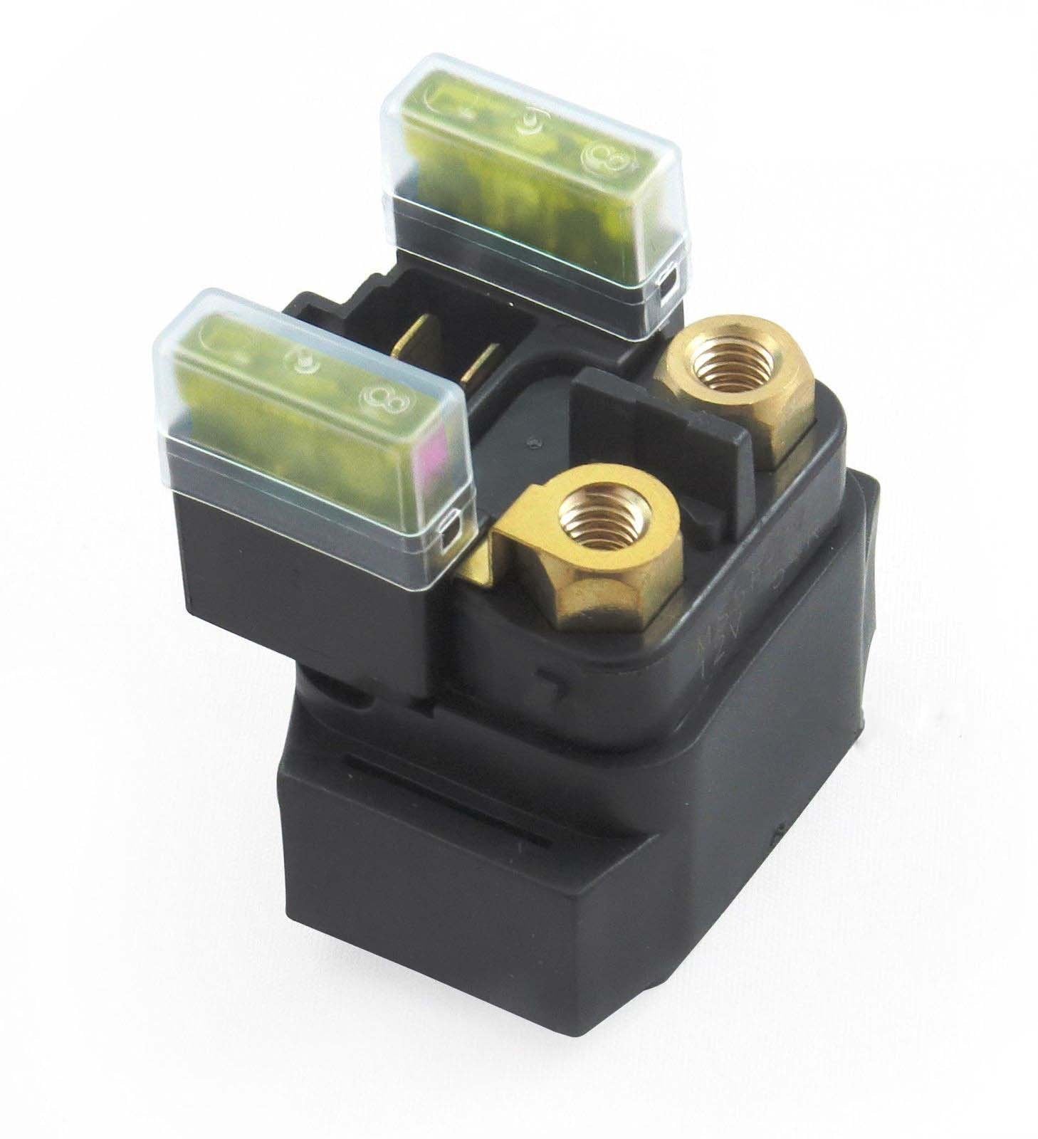 GLENPARTS Starter Solenoid Relay Replacement for Replacement for Yamaha ATV Raptor 660 YFM660 2001 2002 2003 2004 2005