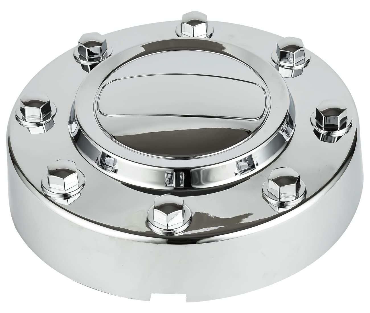 Okparz Replacement For Chrome Wheel Center Hub Cap Hubcap 2011-2018 Ram 3500 2Pcs Front 1-Ton Dually Drw Alloy Wheel