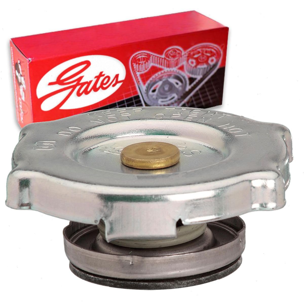 Gates Radiator Cap compatible with Dodge Ram 2500 4.7L 5.2L 5.7L 5.9L 6.7L 8.0L L6 V10 V8 1994-2010