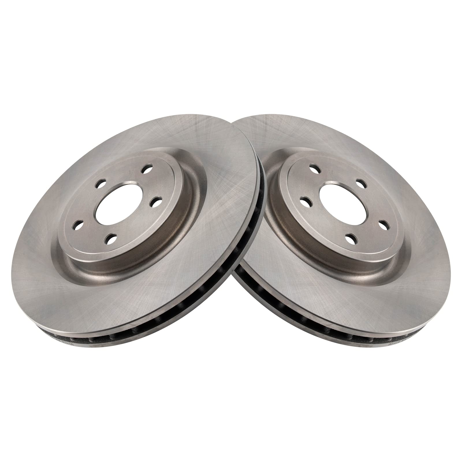 Trq Front Brake Rotors Set Vented Compatible With 2018-2020 Dodge Durango 2012-2020 Jeep Grand Cherokee