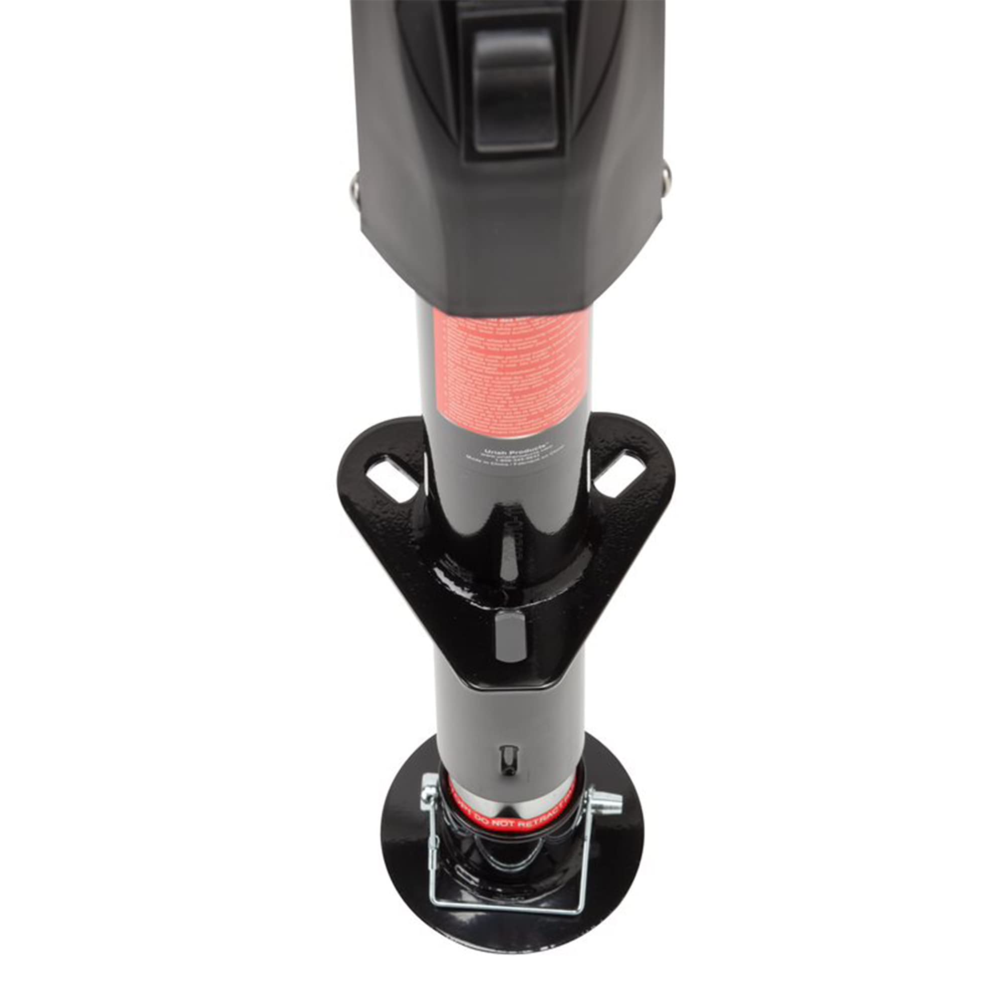 12V Dc Electric Trailer Jack With Hard-Wire Connection - 2,000Lb Lift Capacity