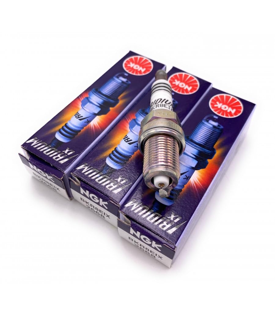 Ngk Iridium Ix Spark Plug Bkr8Eix 2668 (4 Pack)