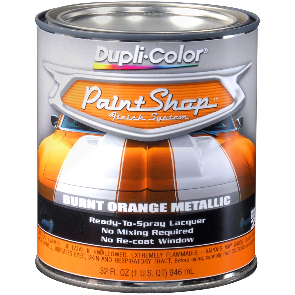Dupli-Color (Ebsp21100-2 Pk 'Paint Shop' Burnt Orange Metallic Finish System Base Coat - 1 Quart, (Case Of 2)