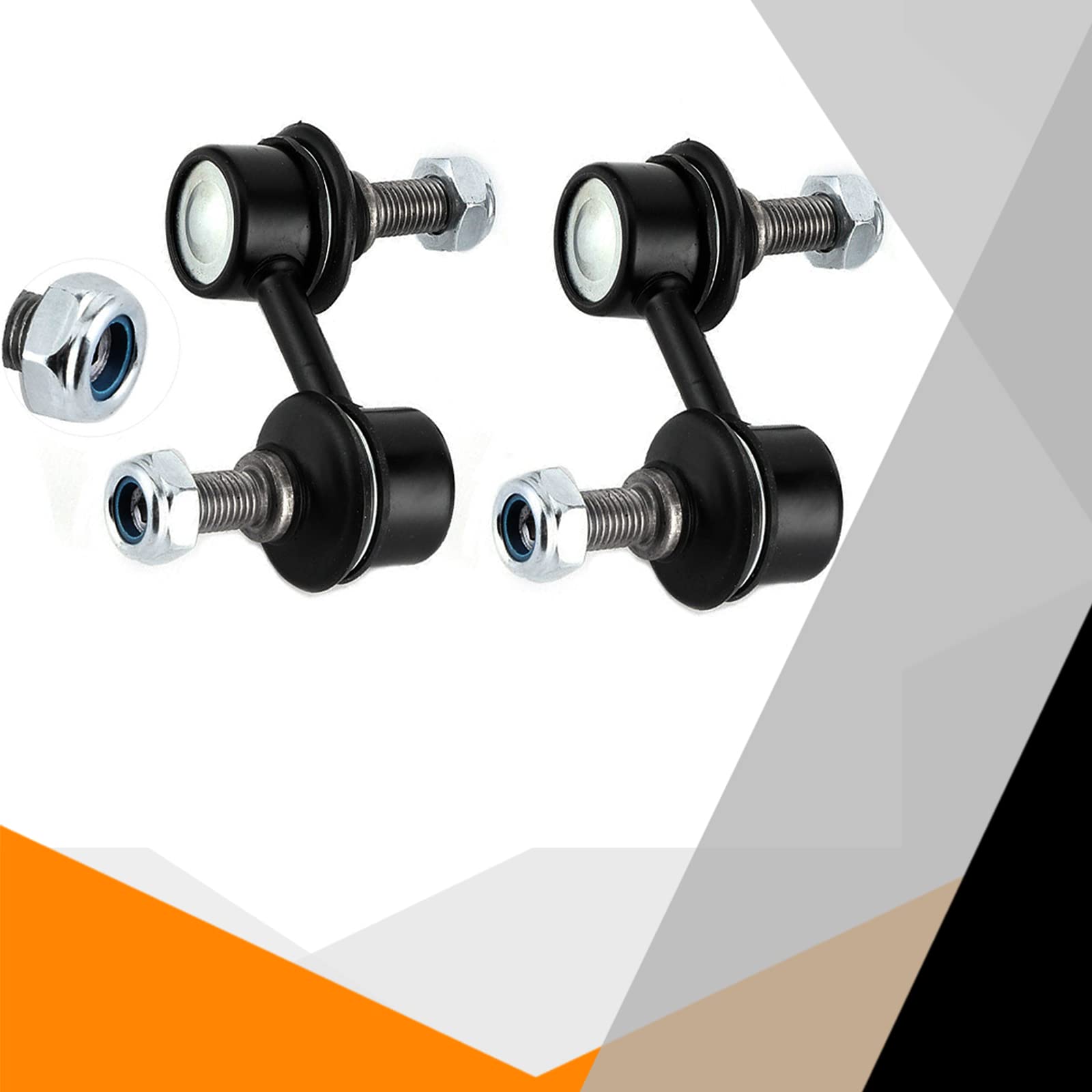 Xopiyao 2Pcs Front Sway Bar End Links Compatible With 2003-2013 Forester 2002-2016 Impreza 2005-2009 Legacy 2005-2009 Outback K7