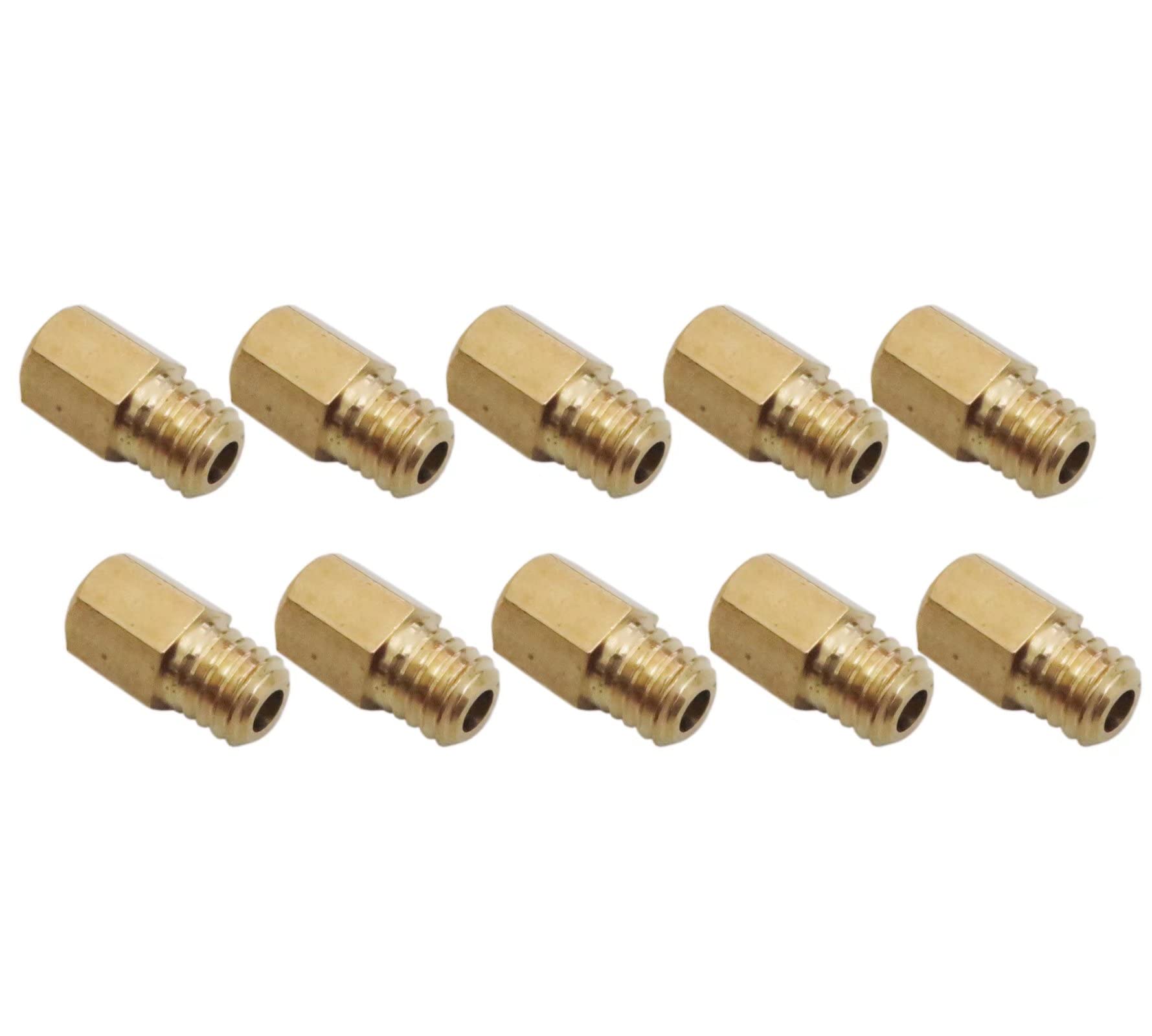 Set Of 10 Hex Type Main Jets For Mikuni Vm/Tm/Tmx Carburetor 410-500