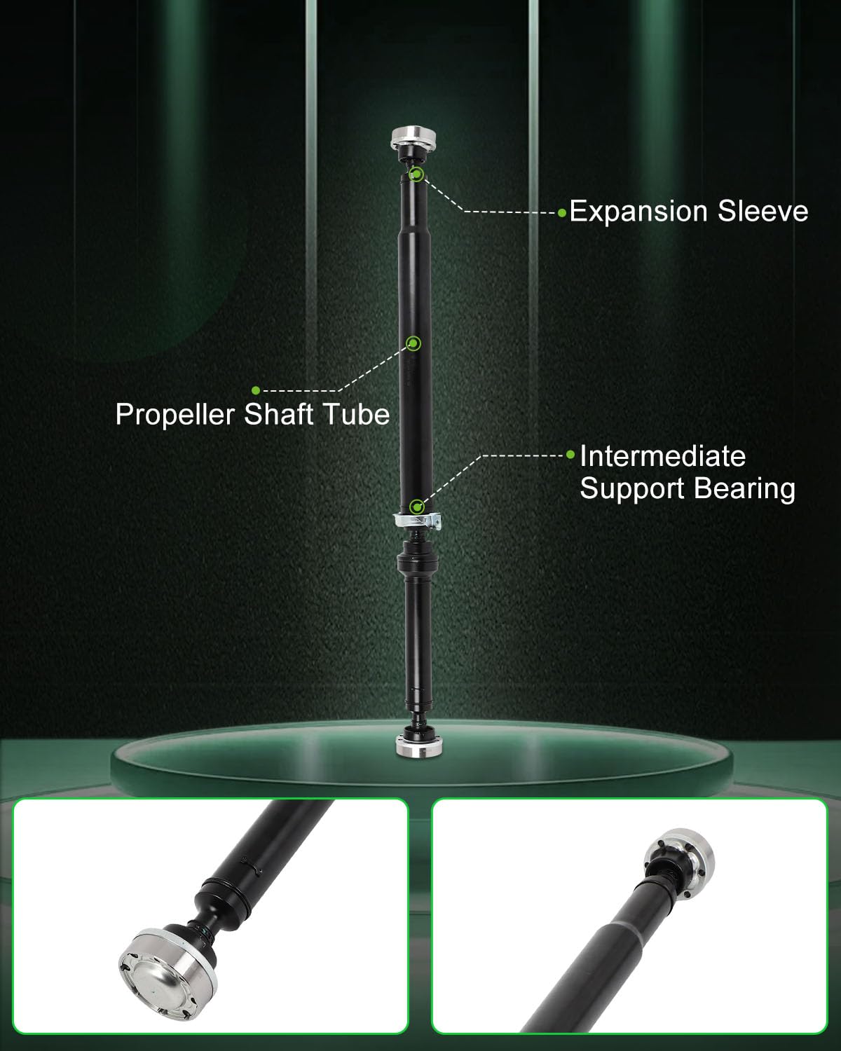 Scitoo?64.75''?Steel Rear Driveshaft Assembly Drive Shaft Prop Shaft For Jeep Grand Cherokee 2014-2019,Oe# 976-985 52123730Ab 52