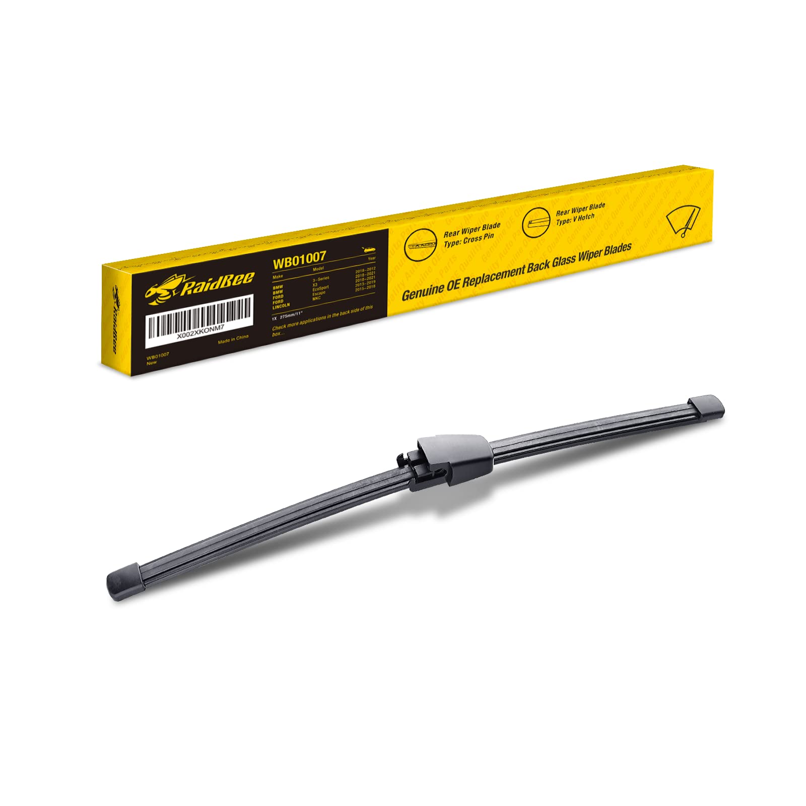 Raidbee Rear Wiper Blade Replacement For Escape 2022-2013,Expedition 2022-2018 Rear Wiper Blades For Automotive Replacement Back