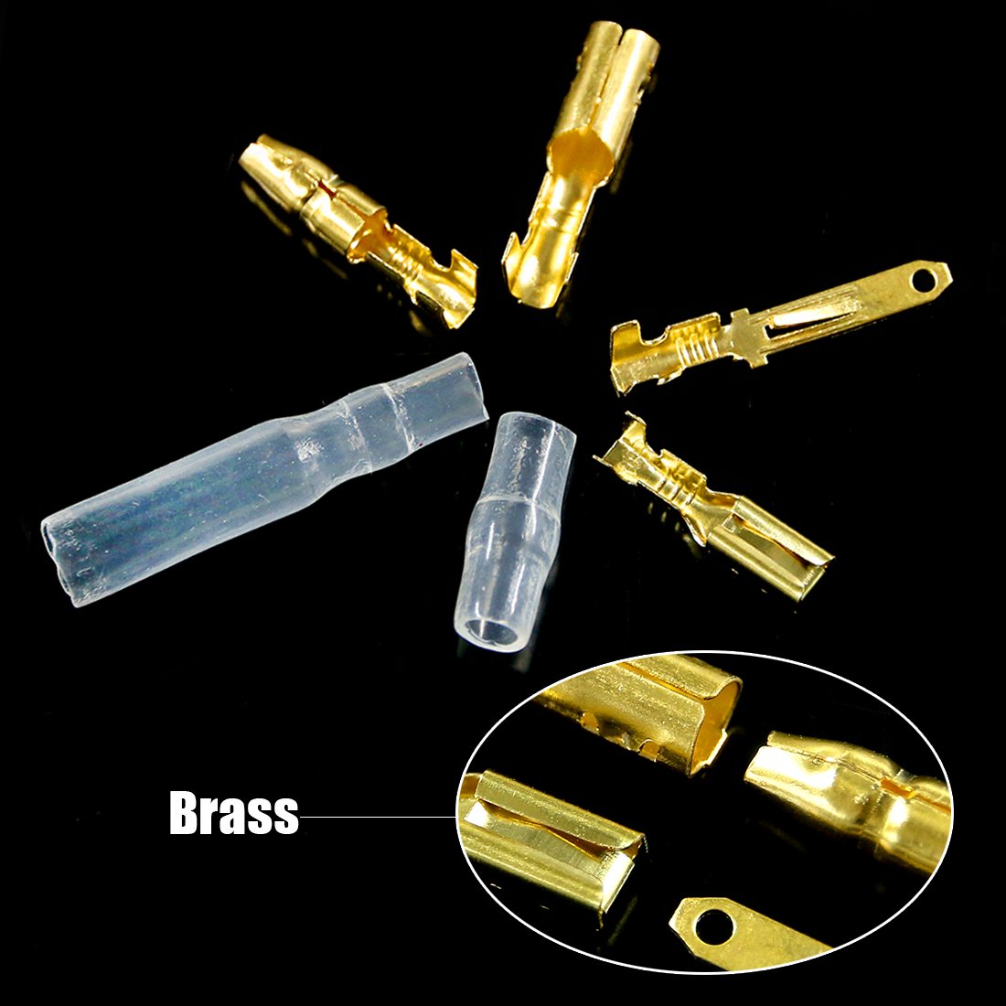 Glarks 700Pcs 2.8mm 2 3 4 6 9 Pin Plug Housing Pin Header Crimp Electrical Wire Terminals Connector and 30 Sets 4mm Car Motorcyc