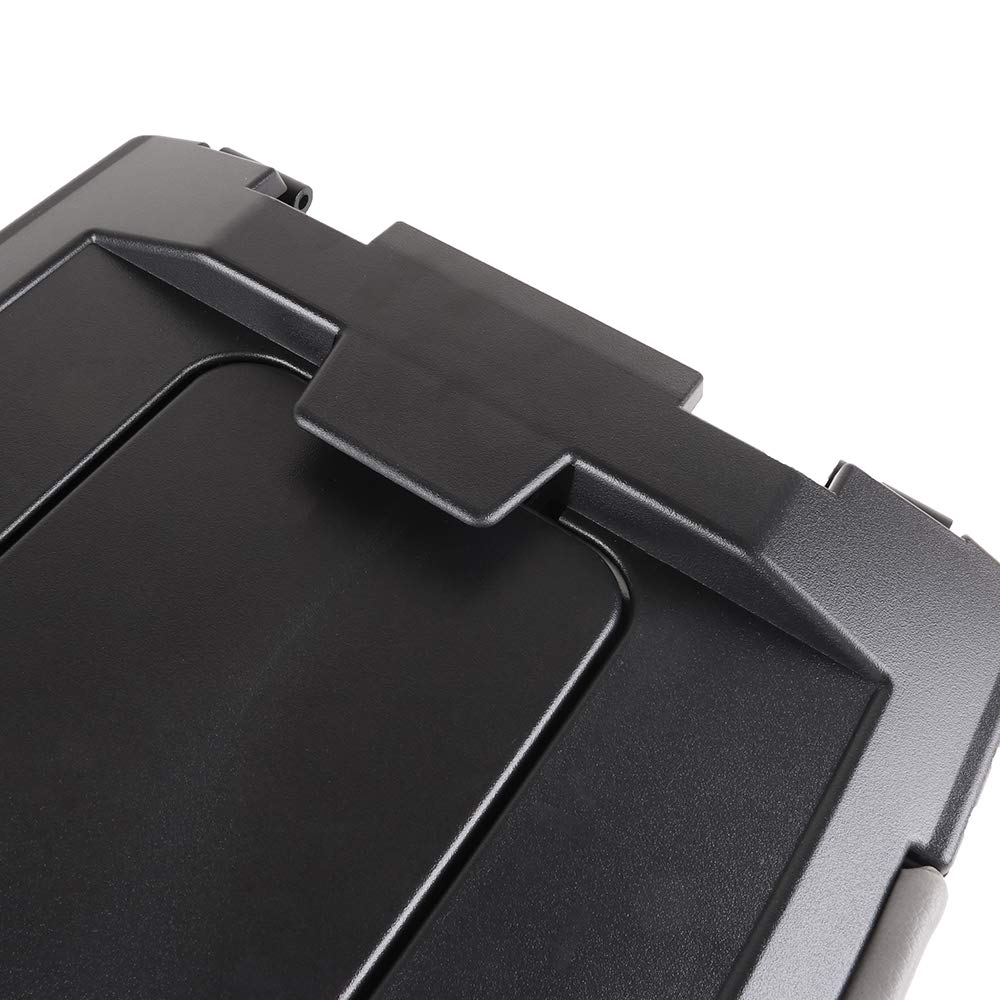 Ocpty Auto Center Console Lid Repair Kit For 2001 2002 2003 2004 2005 2006 2007 For Gmc Sierra For Silverado(Gray)