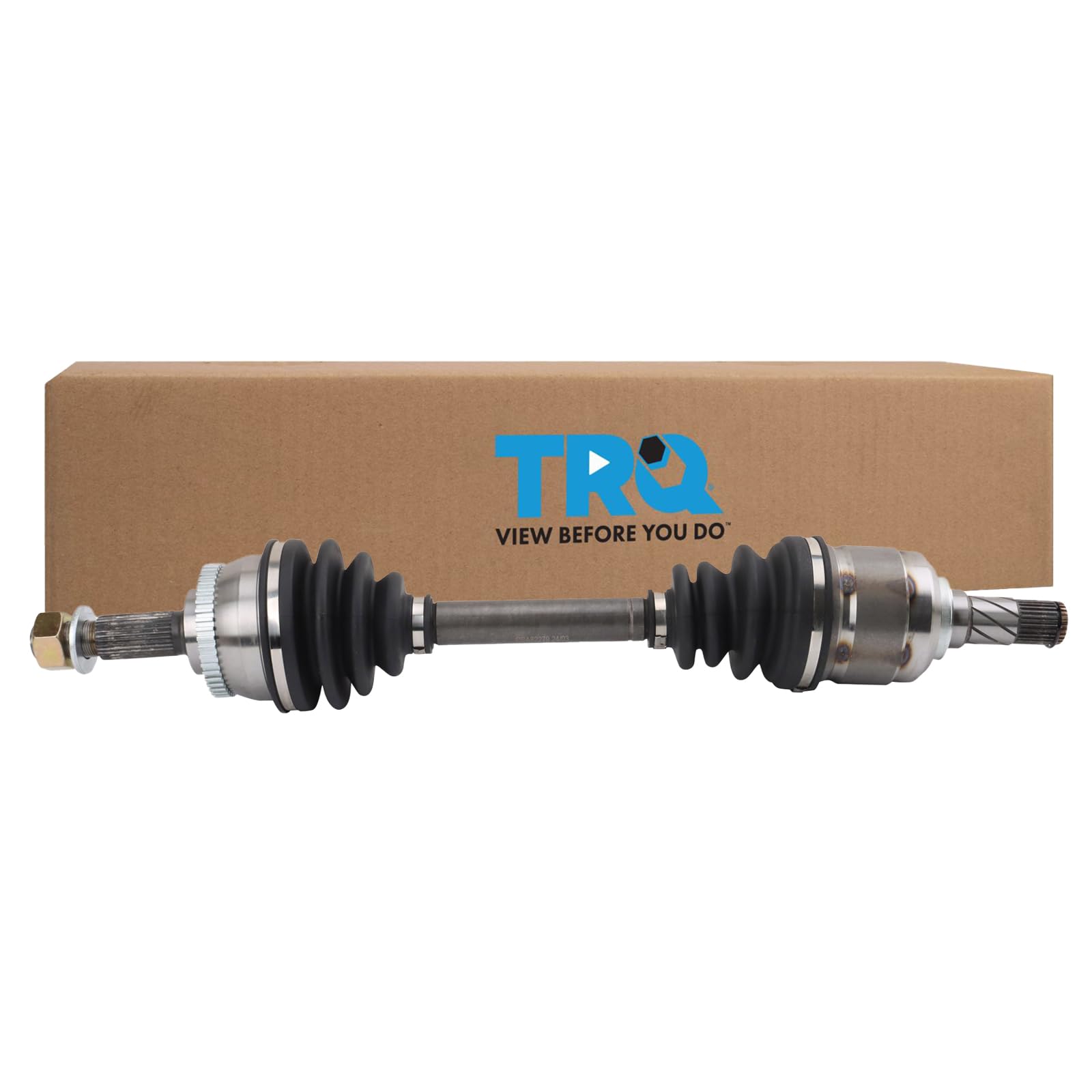 Trq Front Left Cv Axle Shaft Assembly Drivers Side Compatible With 1996-1999 Infiniti I30 1995-1999 Nissan Maxima