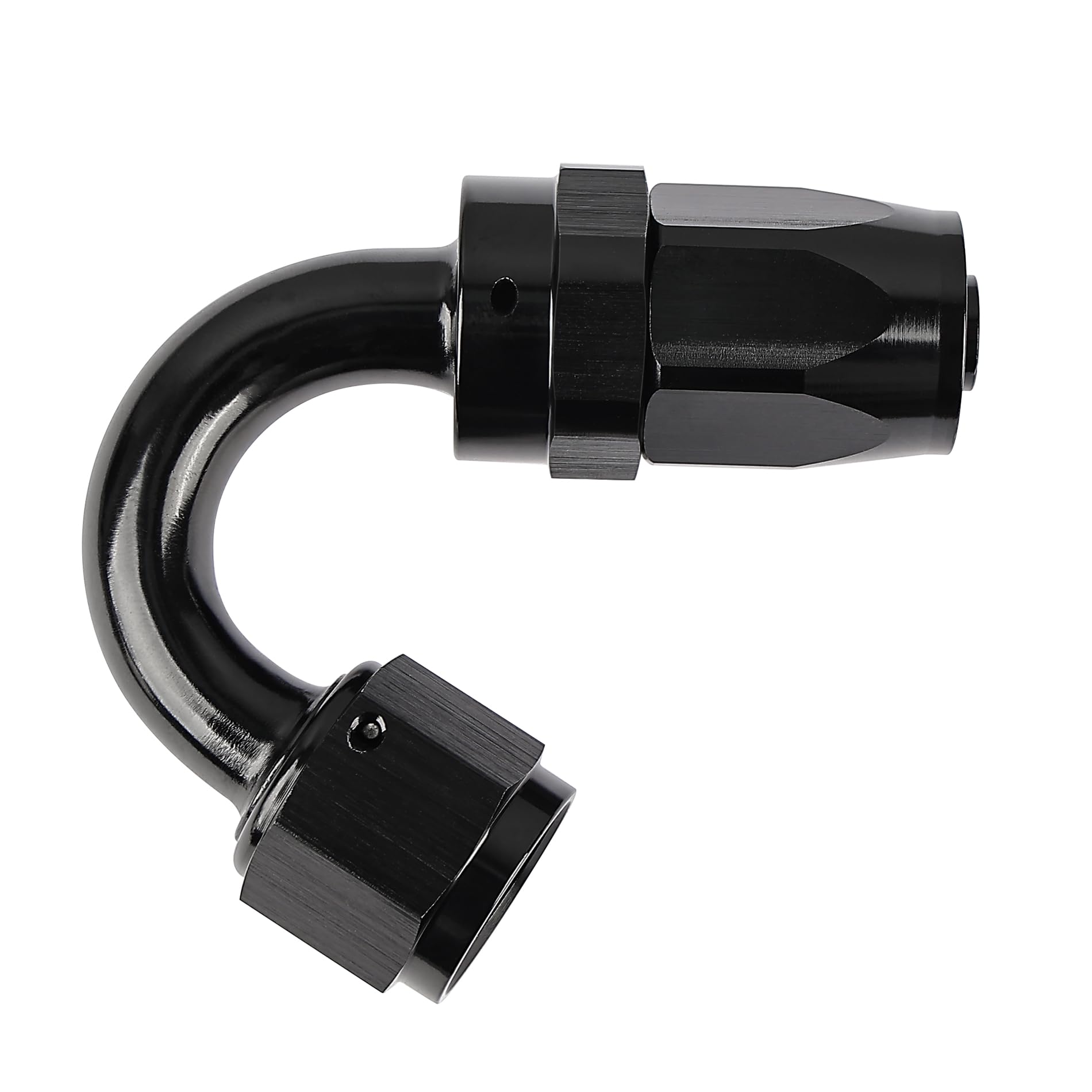 Evil Energy 10An Hose End Fitting 150 Degree Swivel For Cpe Braided Fuel Hose Black
