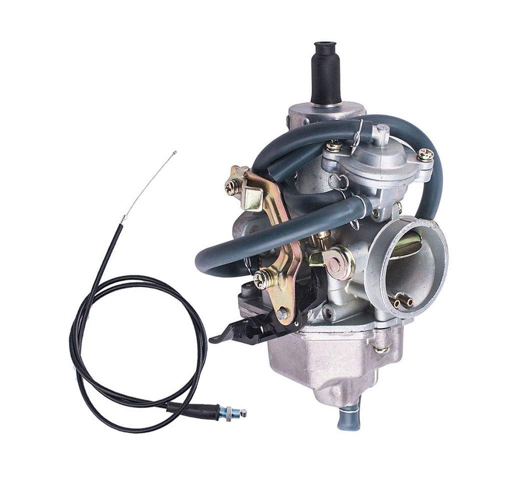 Carb Replace For Honda Crf150F Carburetor 2003 2004 2005 2006 2007 2008-2014 Performance Carb With Throttle Cable Crf150F (Carburetor & Throttle Cable X 1)