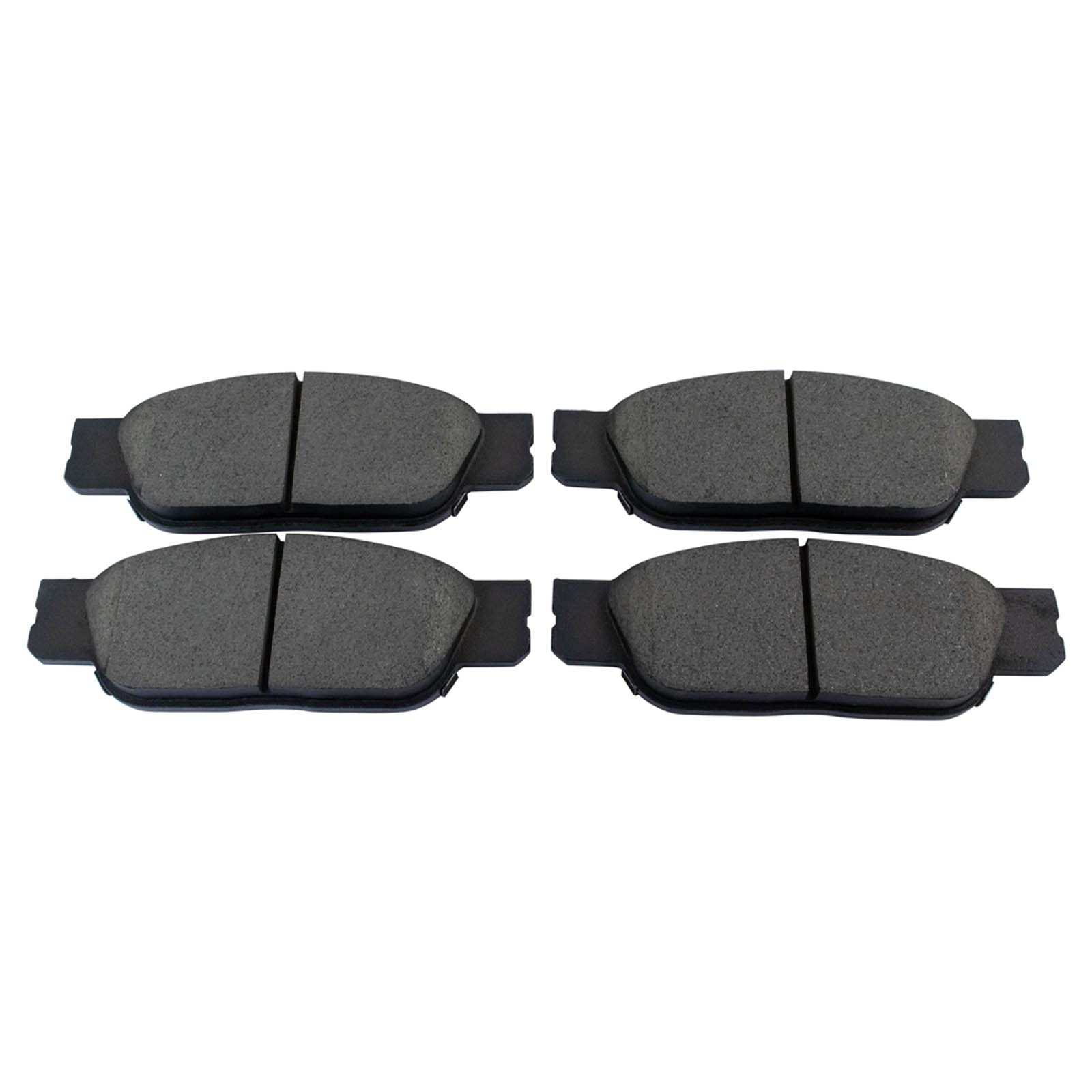 TRQ Front Brake Pads Ceramic Compatible with 2002-2005 Ford Thunderbird 2000-2002 Jaguar S-Type 2000-2006 Lincoln LS