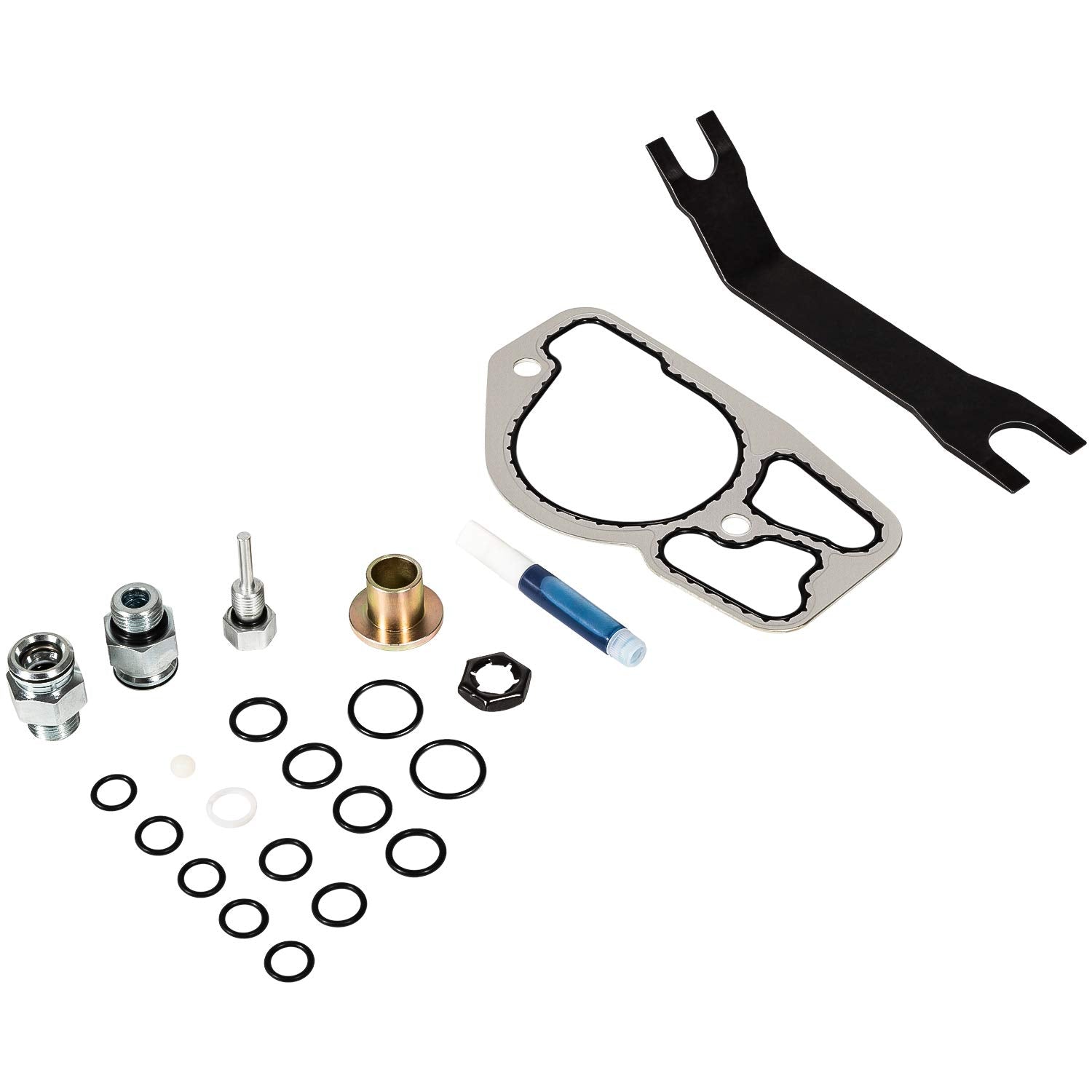 E-cowlboy High Pressure Oil Pump Master Service Kit for 1994-2003 Ford 7.3L Powerstroke & 1995-2004 Navistar DT466 Engines, Model EC