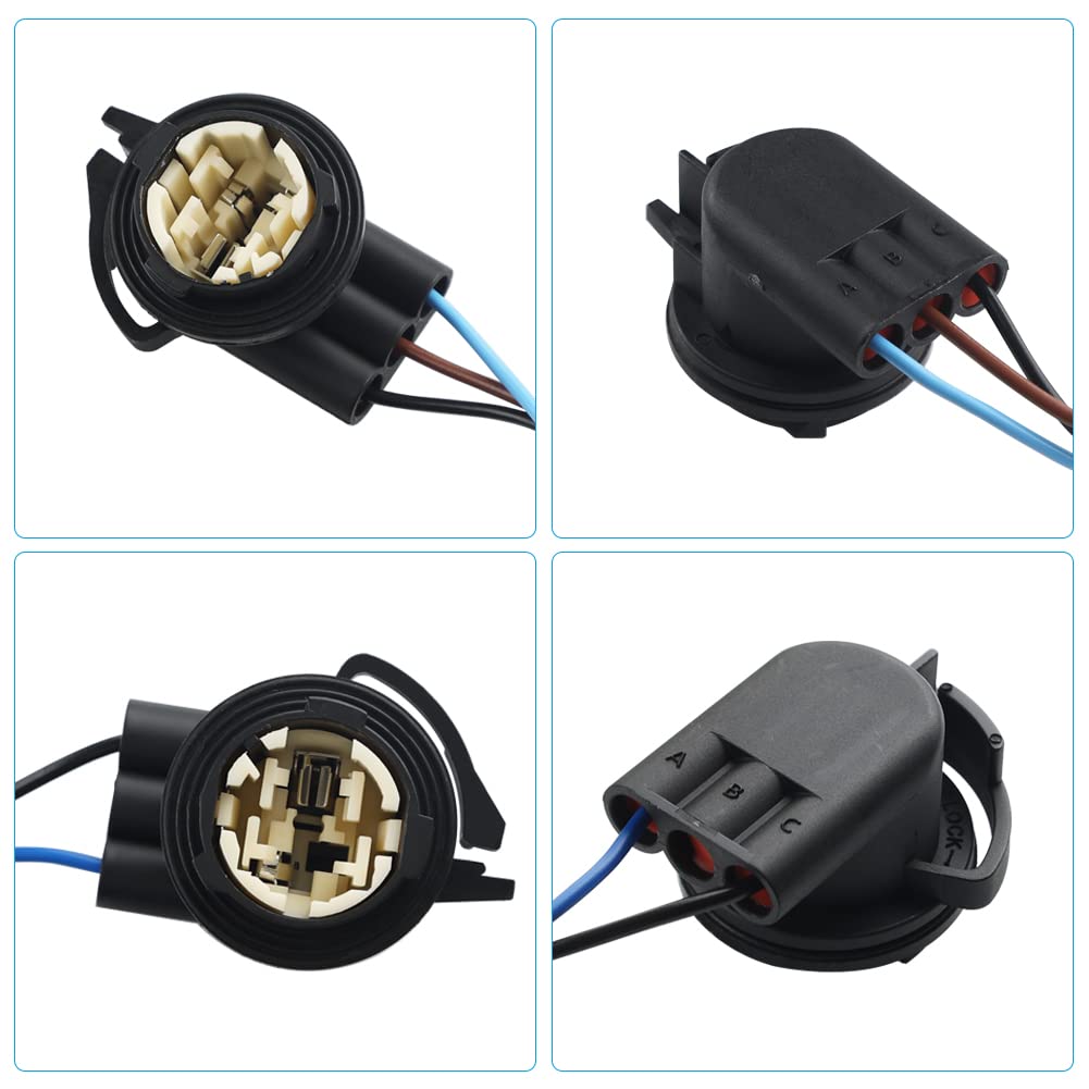 Wmphe 16531402 Passenger Side Tail Light Wiring Harness Compatible With Chevy Silverado 1500 1500Hd 2500Hd 3500 2003 2004 2005 2