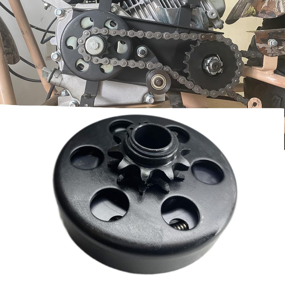 Qymoto 10 Tooth 3/4 Bore Centrifugal Clutch 10T For #40/41/420 Chain For Predator 212 Centrifugal Clutch, Up To 6.5 Hp Go Kart M