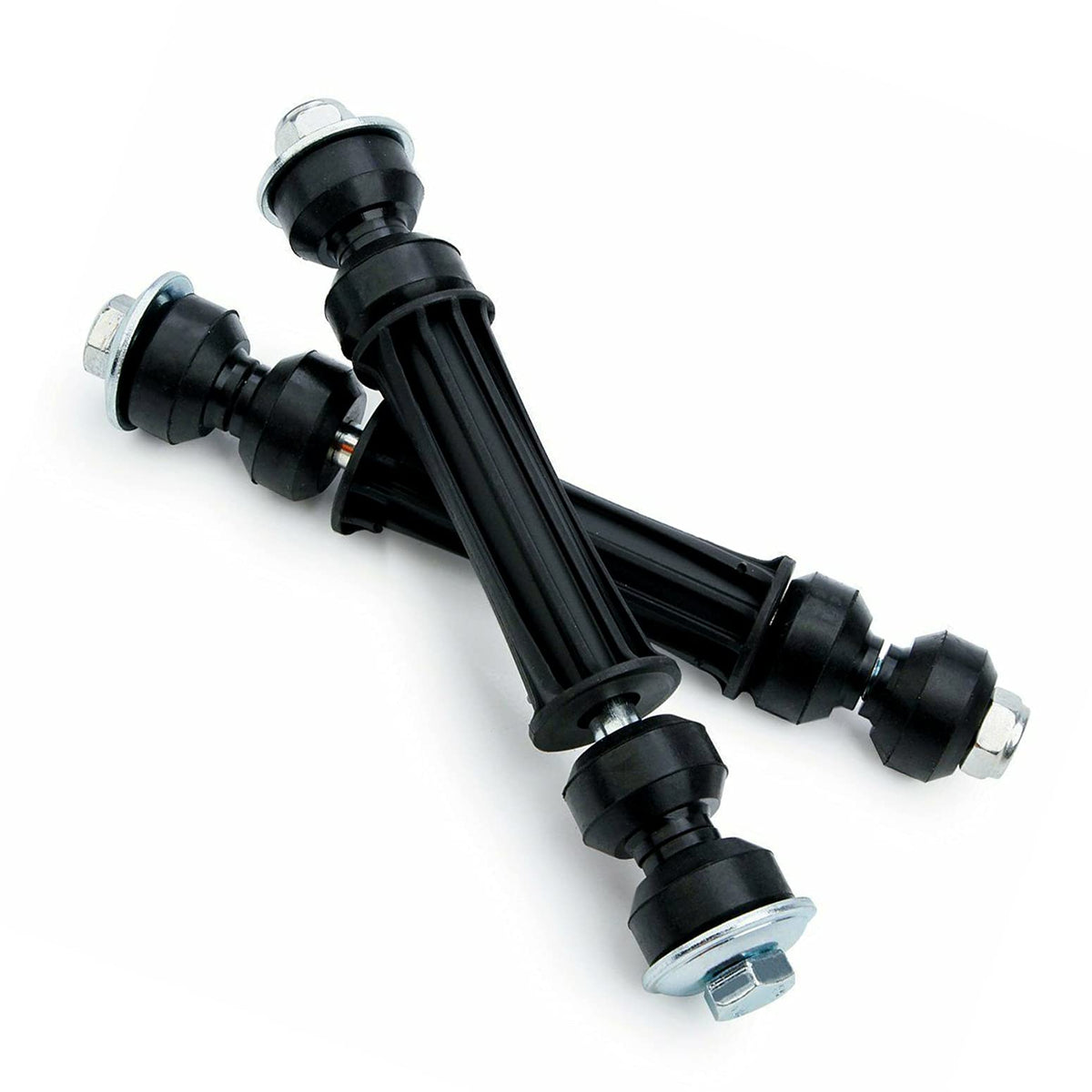 K700432 Front Sway Bar End Link Compatible With 2007-2016 Chevrolet Escalade Avalanche Silverado Suburban Tahoe Sierra Yukon,Pair Driver And Passenger Side Suspension Kit Stabilizer Links Sway Bar