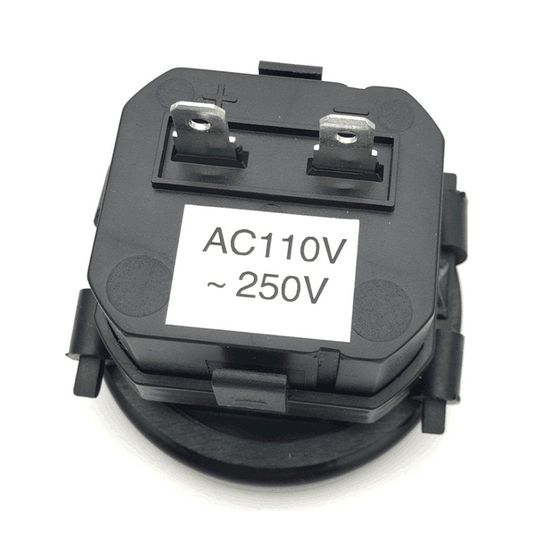 Mechanical Hour Meter Gauge - AIMILAR Professional Engine Hourmeter AC110-250V for Boat Auto ATV UTV Snowmobile Lawn Tractors Ge