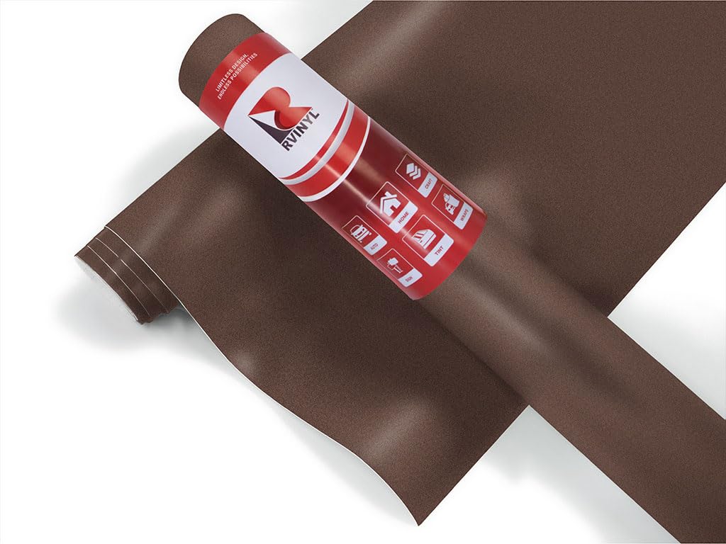 3M 2080 Series M209 Matte Brown Metallic - 5Ft X 30Ft - 150Sq Ft - Dual Cast Lustrous Vinyl Car Wrapping Film - Bubble Free Vehi
