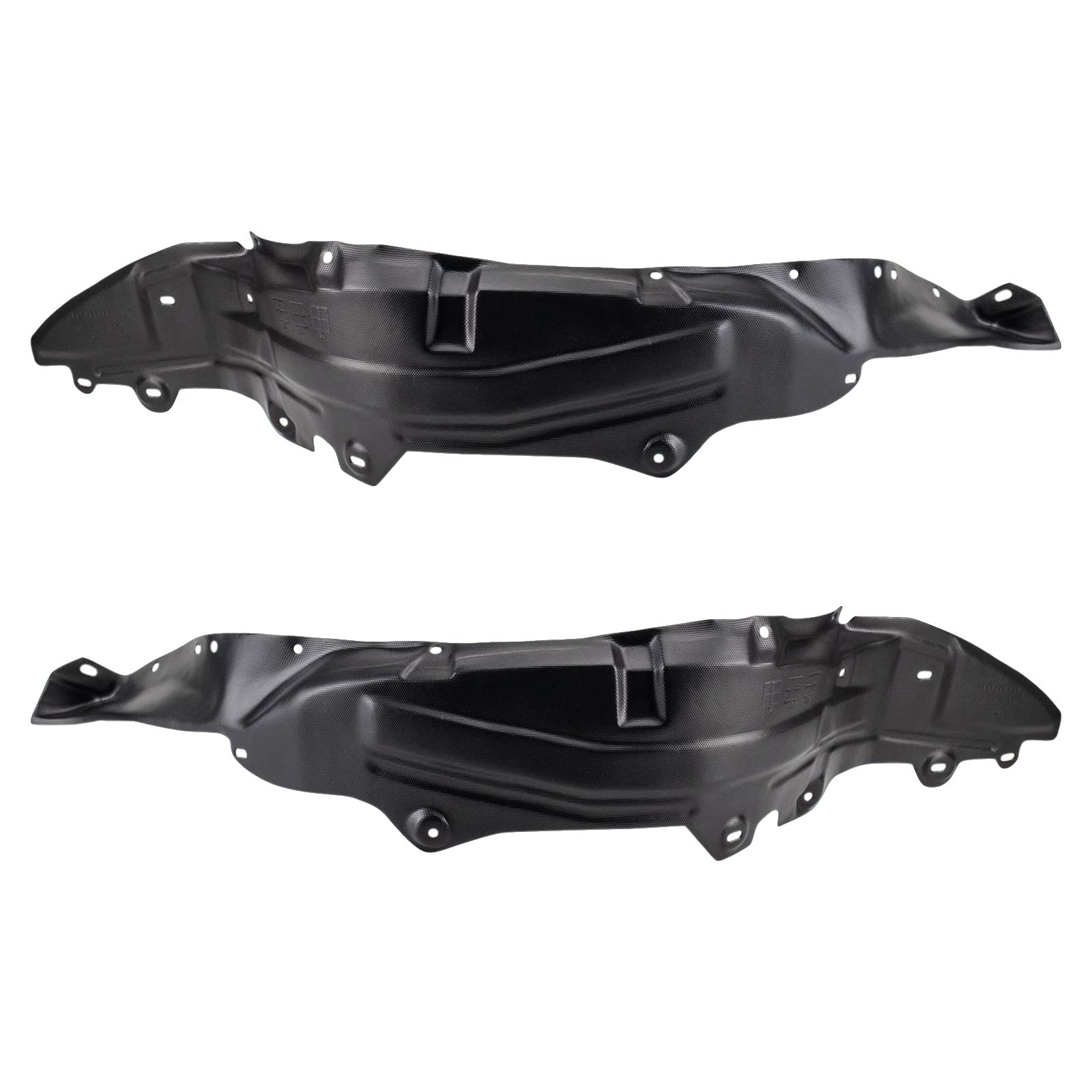 Trq Inner Fender Liner Set Compatible With 1999-2005 Mazda Miata Ma1248122 Ma1249122