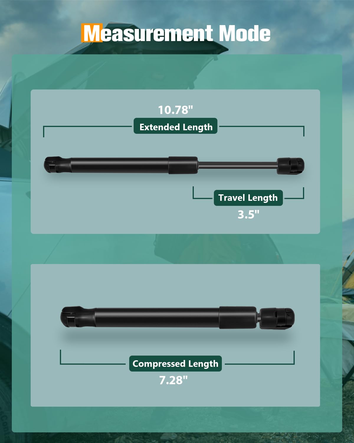 Scitoo Trunk Lift Supports Replacement Struts Gas Springs Shocks Fit For Nissan Altima 2.5L 2008-2013,For Nissan Altima 3.5L 200