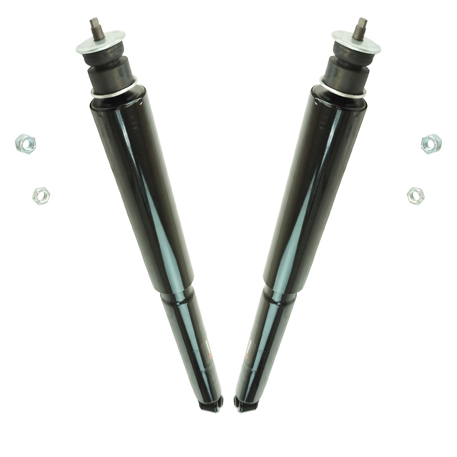 Trq Front Shock Absorber Set Compatible With 2007-2017 Jeep Wrangler 2018 Wrangler Jk