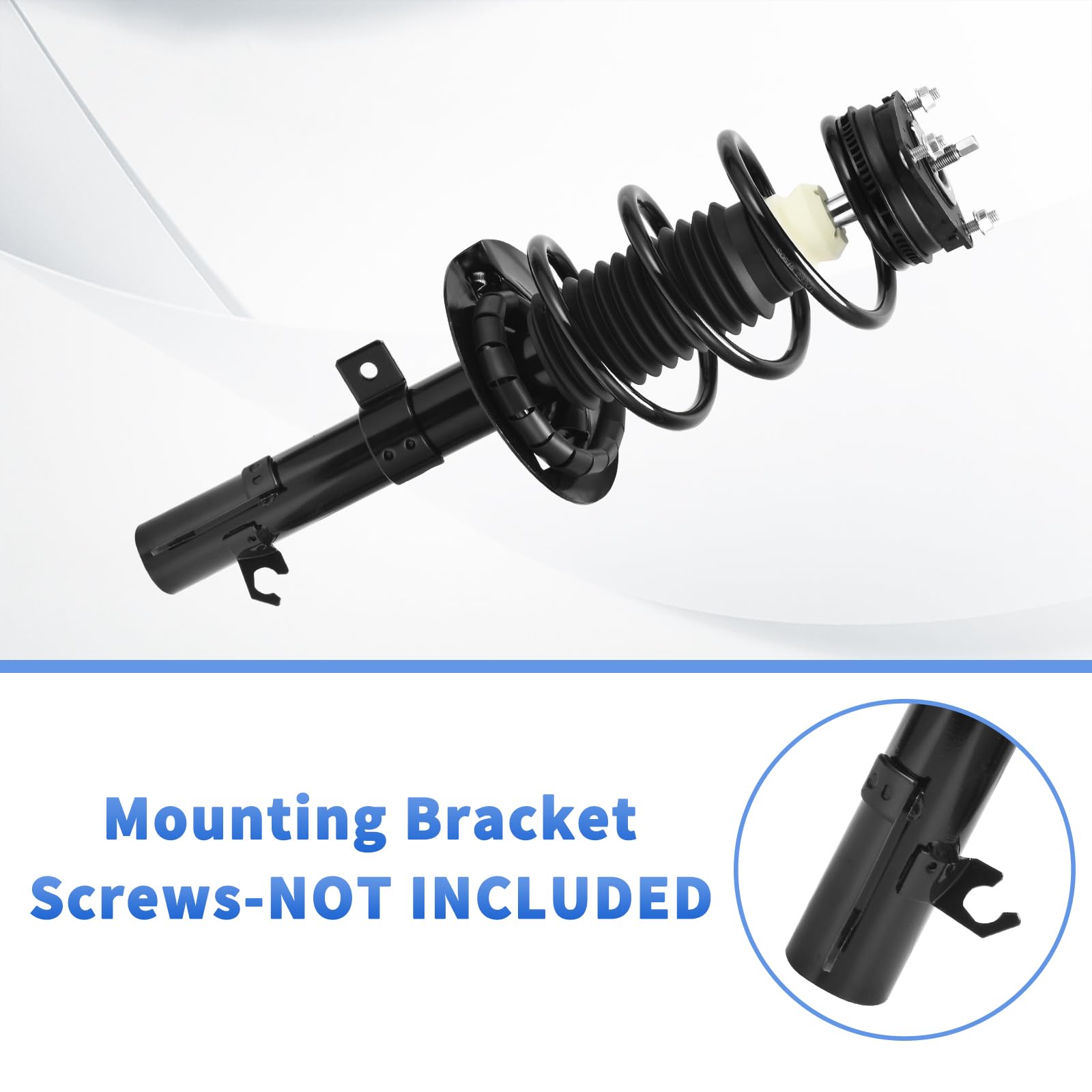 Yitamotor Front Complete Strut Quick Struts Shocks And Coil Spring Assembly Compatible With 2006-2011 Ford Focus