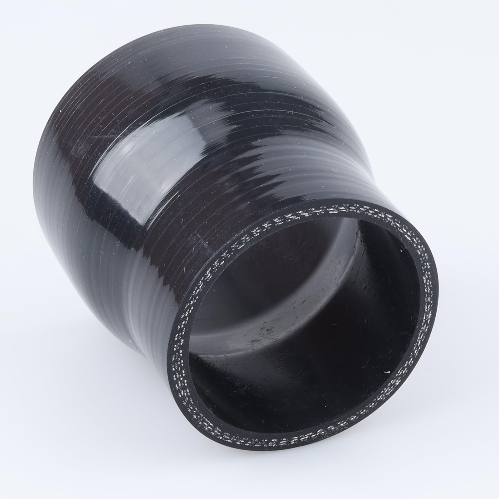 Ac Performance Id 2.75'' To 2.25'' (70Mm To 57Mm) Silicone Hose Straight Reducer 3-Ply Reinforced Black, 3'' Length