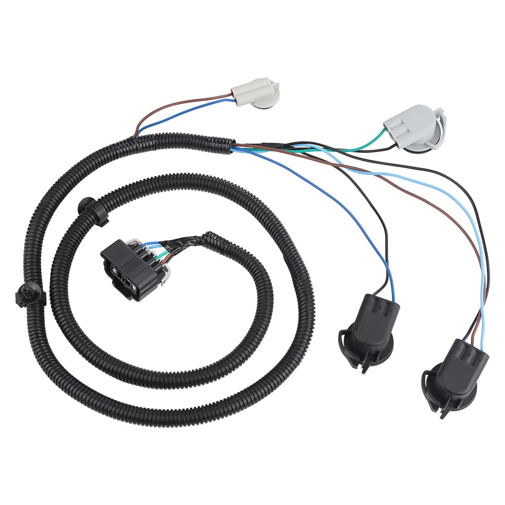 Wmphe 16531401 Driver Side Tail Light Wiring Harness Compatible With Chevy Silverado 1500 1500Hd 2500Hd 3500 2003 2004 2005 2006