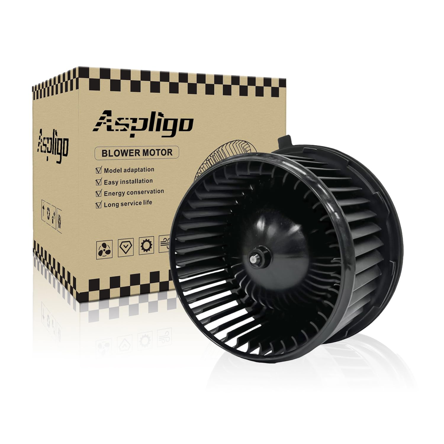 Aspligo 700191 Front Ac Heater Blower Motor Fan Fit For Cadillac Escalade For Chevy Avalanche 1500 2500 Silverado 1500 2500 3500