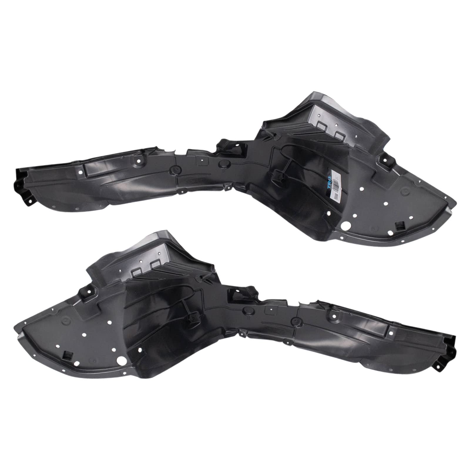 Trq Front Inner Fender Liner Set Compatible With 2015-2019 Nissan Versa Ni1248139 Ni1249139