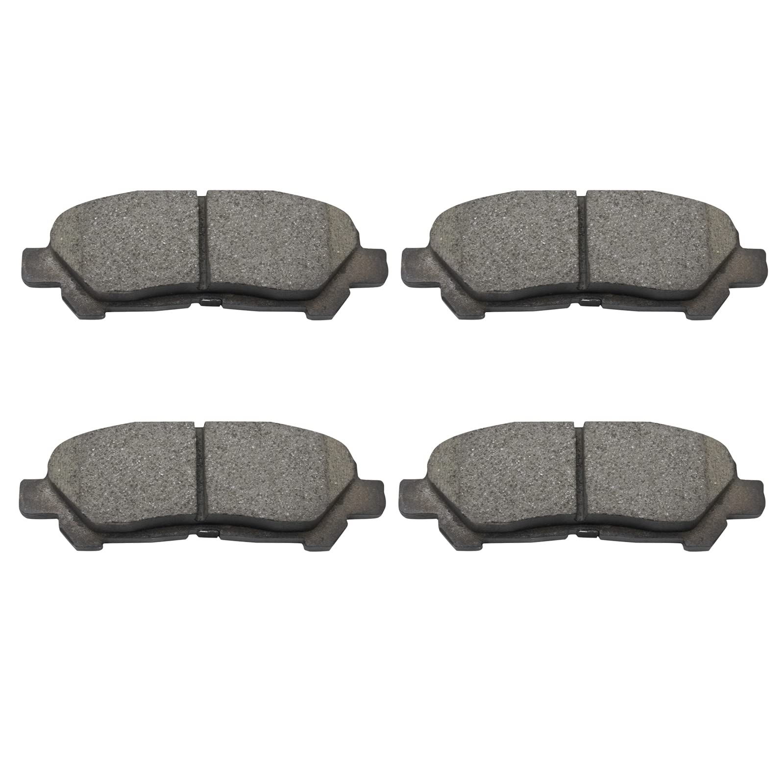 TRQ Rear Brake Pads Ceramic Compatible with 2008-2013 Toyota Highlander