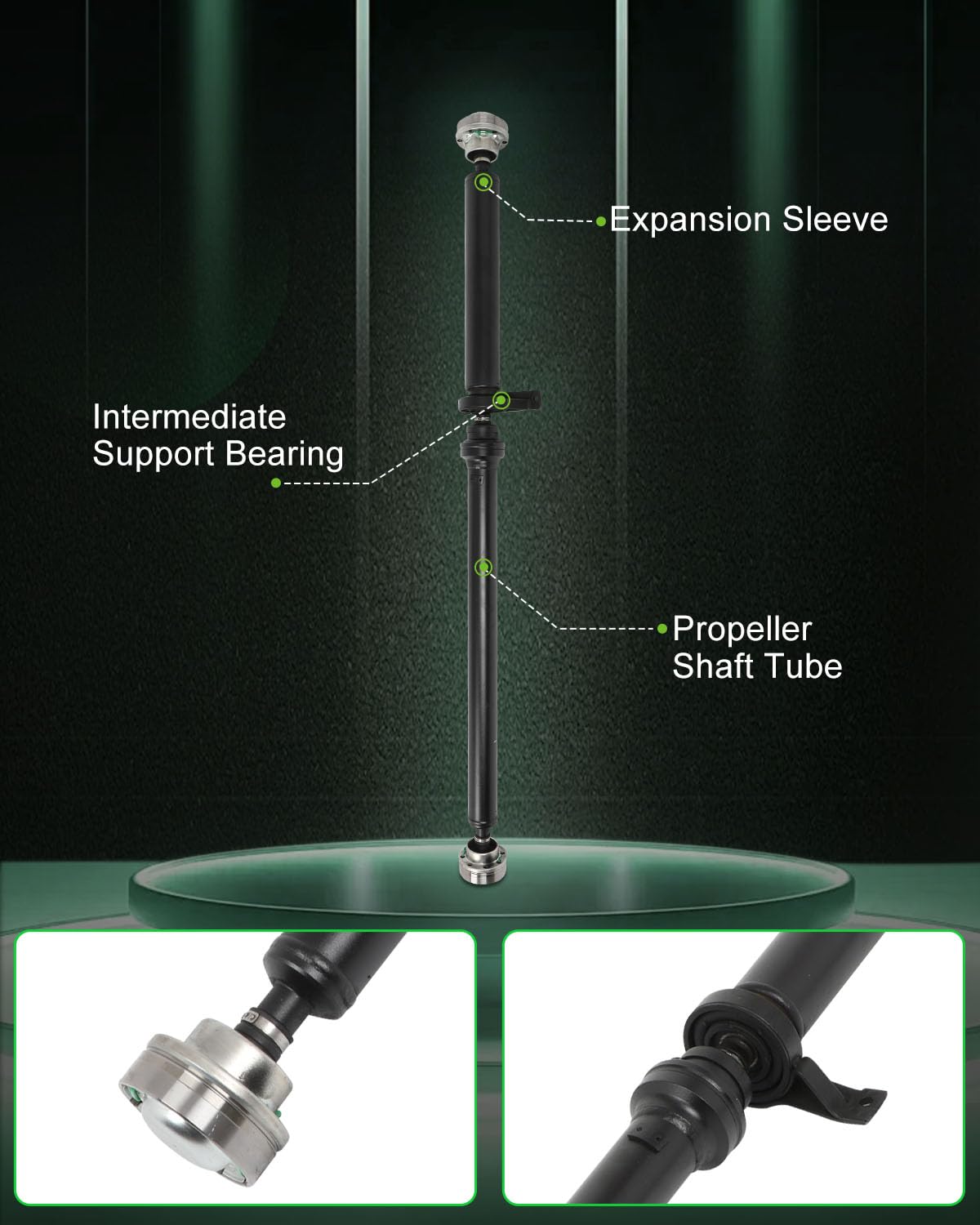 Scitoo?61.87''?Steel Rear Driveshaft Assembly Drive Shaft Prop Shaft For Chrysler 300 For Dodge Charger 2015-2019,Oe# 976-986 68