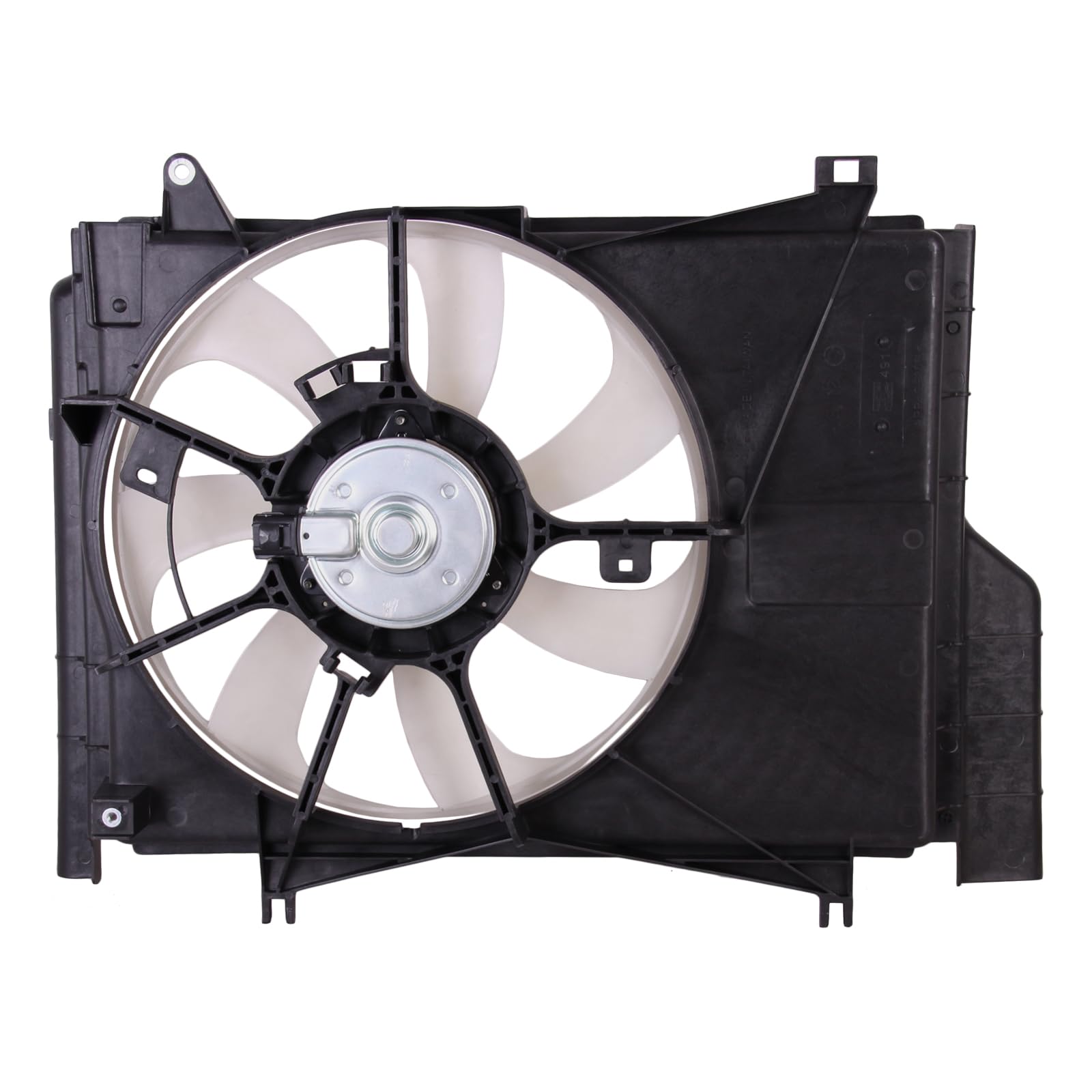 TYG Upgraded Cooling Fan Assembly for 2014-2015 Mitsubishi Mirage 1.2L A/T | Racing-Level OE Replacement Engine Radiator for 135