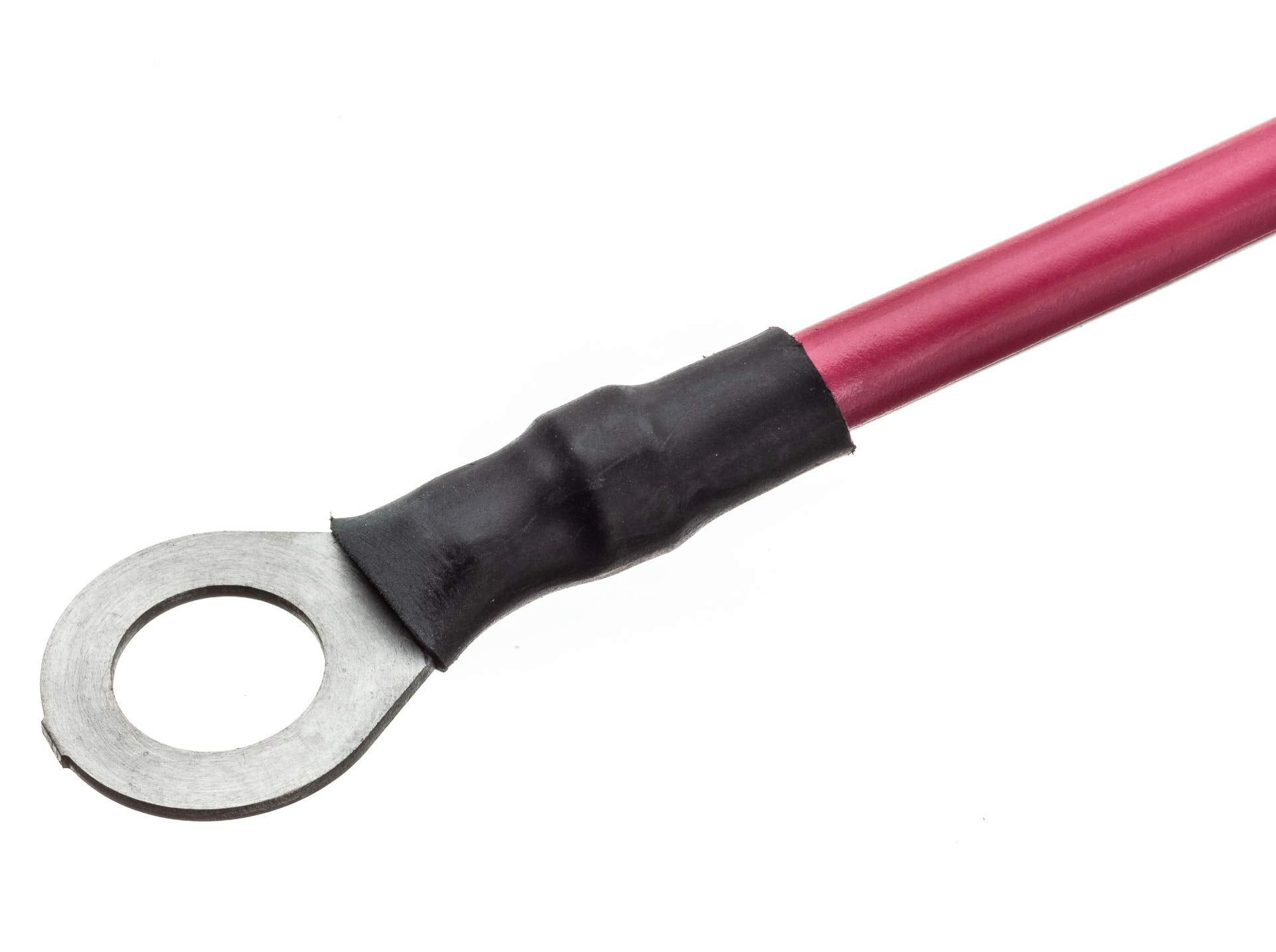 Motorguide Mm309922T 8-Gauge Battery Cable And Terminals - 50-Amp Manual Reset Breaker - Trolling Motor Surge Protection, Red