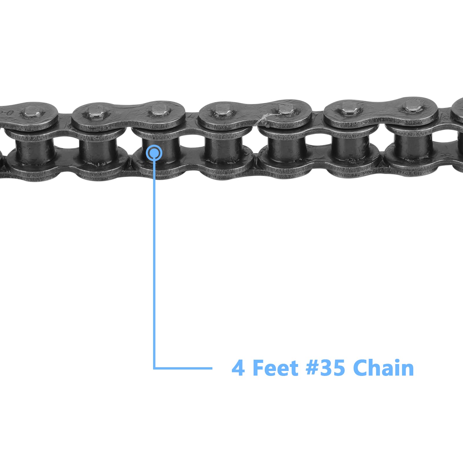 Centrifugal Clutch, Go Kart Clutch 3/4 Bore 12T With #35 Chain For Go Kart Minibike Honda Engines Gx160 Gx200 Gx140 Gx120 Gc160 Gc190, With 2Pcs Set Screws And 1Pc Connecting Link