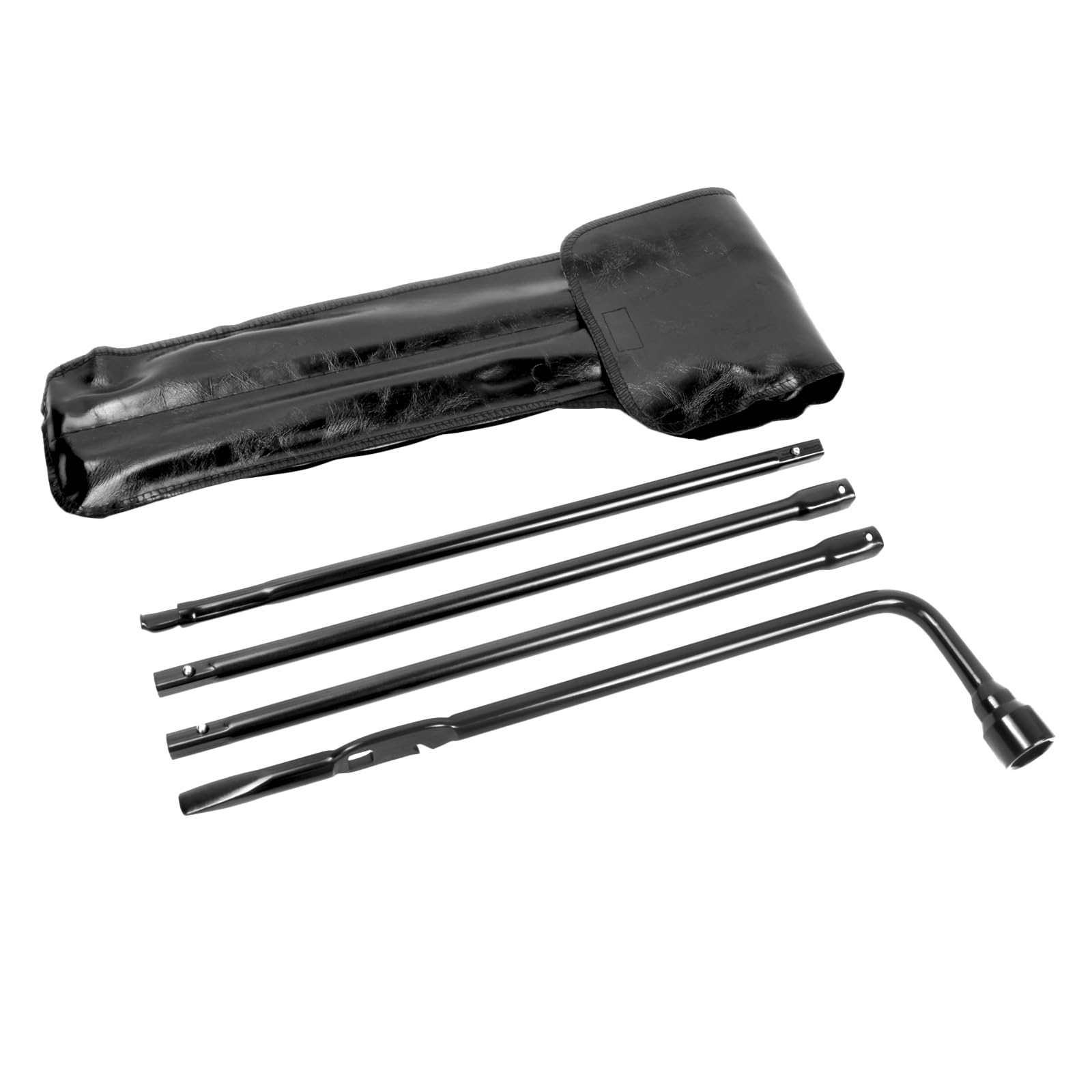 Xongjojo Spare Tire Tool Kit with Spare Tire Jack Handle and Wheel Lug Wrench Compatible with 1999 to 2019 Silverado Tahoe Avala