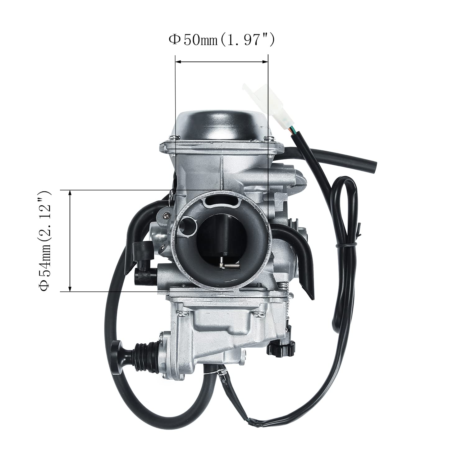 Carburetor for 1993-2000 Honda TRX300FW Fourtrax 300, 1986-1987 TRX350 Fourtrax, 1997-2004 Foreman 400 TRX400FW, 98-04 Foreman T