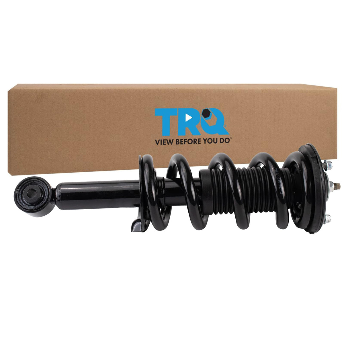 Trq Front Left Right Complete Strut & Coil Spring Assembly Driver Passenger Side Compatible With 2012-2019 Nissan Nv1500 Nv2500