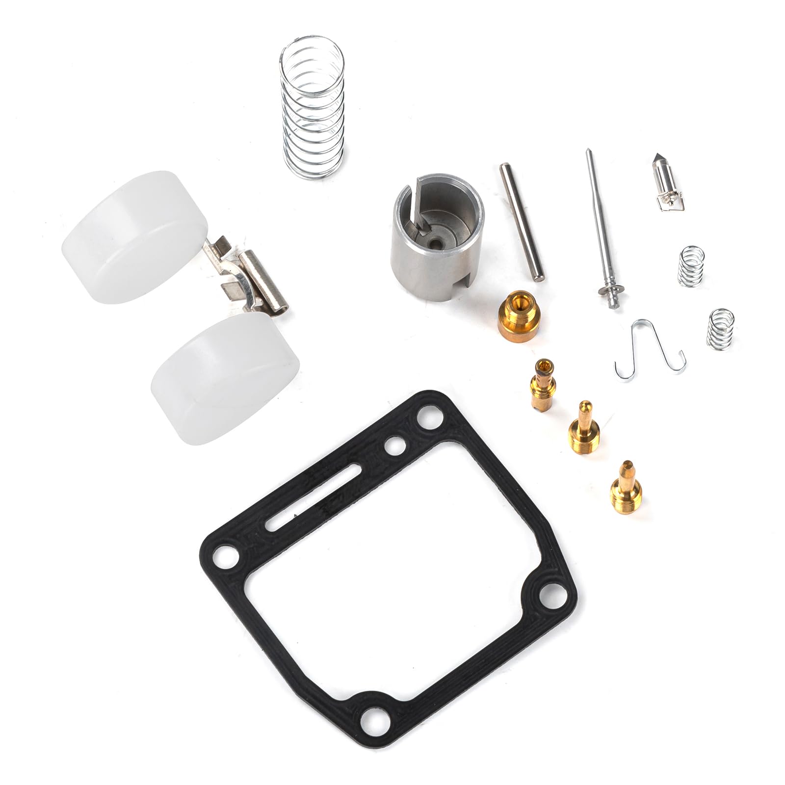 SUNQIAO PW80 Carburetor Repair Kit, Carb Rebuild Kit Needle Float Gasket for yamaha Y-Zinger 1981-2009 PEEWEE 80 PY80 Kid Bikes