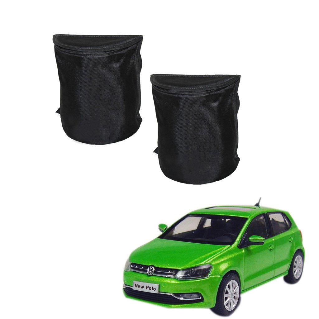Kozdiko Semi Cylindrical Car Dustbin Set of 2 Pcs for Polo Exquisite