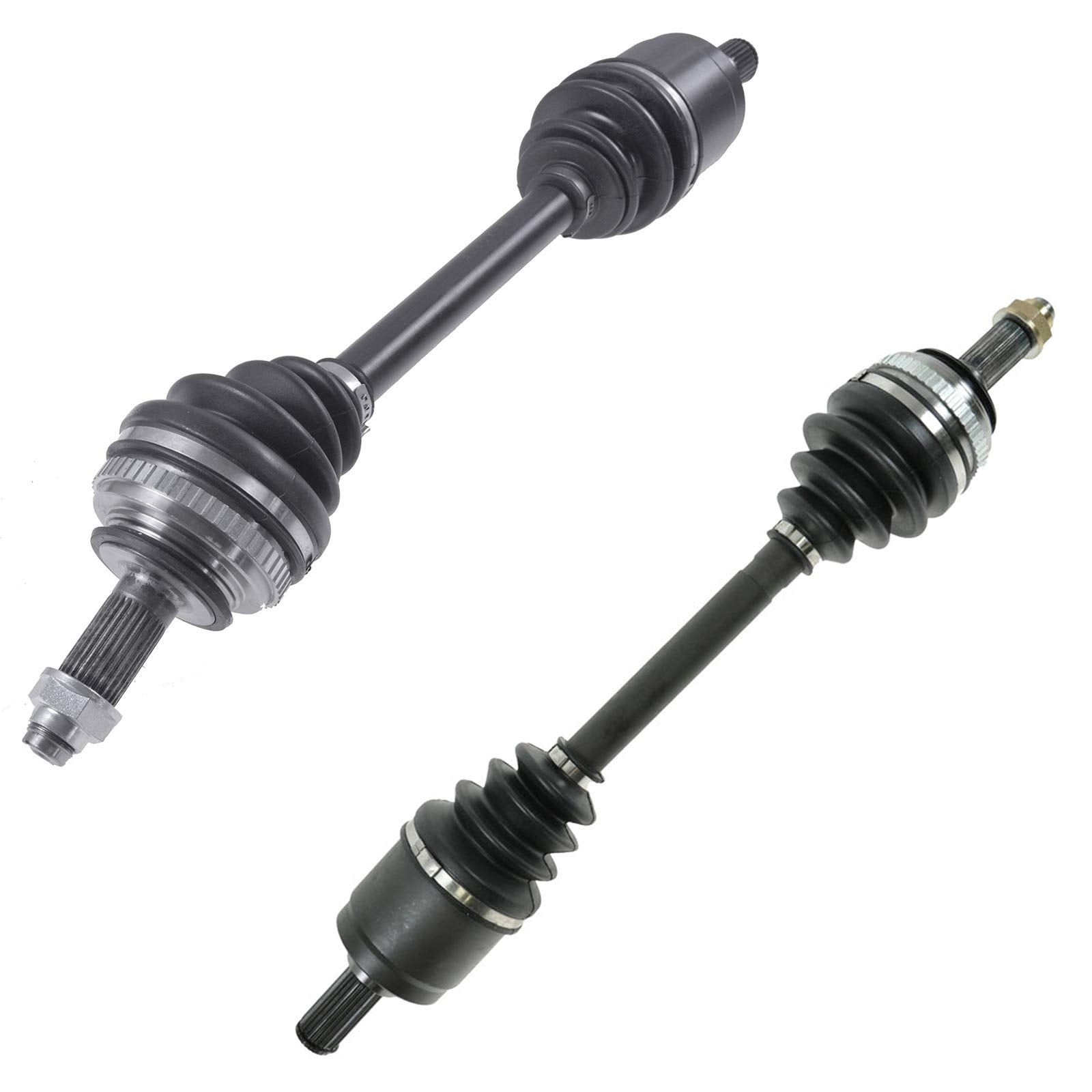 Trq Front Cv Axle Shaft Assembly Set Compatible With 1990-1993 Acura Integra