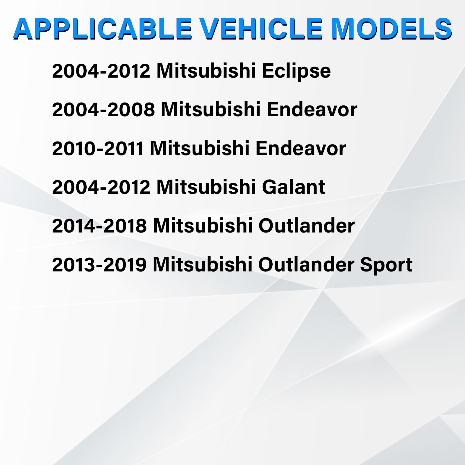 Gas Cap Replacement For Mitsubishi Eclipse 2004-2012, Galant 2004-2012, Outlander 2014-2018, Outlander Sport 2013-2019 Replace 1
