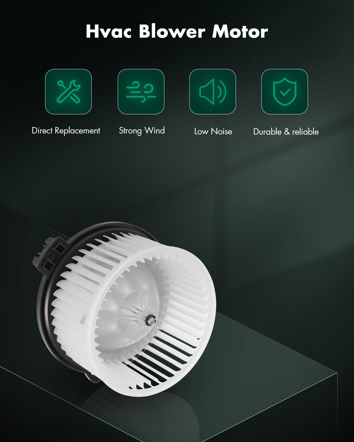 Scitoo Ac Heater Blower Motor With Fan For Toyota 700063 Hvac Blower Motor Fit For 2001-07 For Toyota Sequoia/2004-06 For Toyota