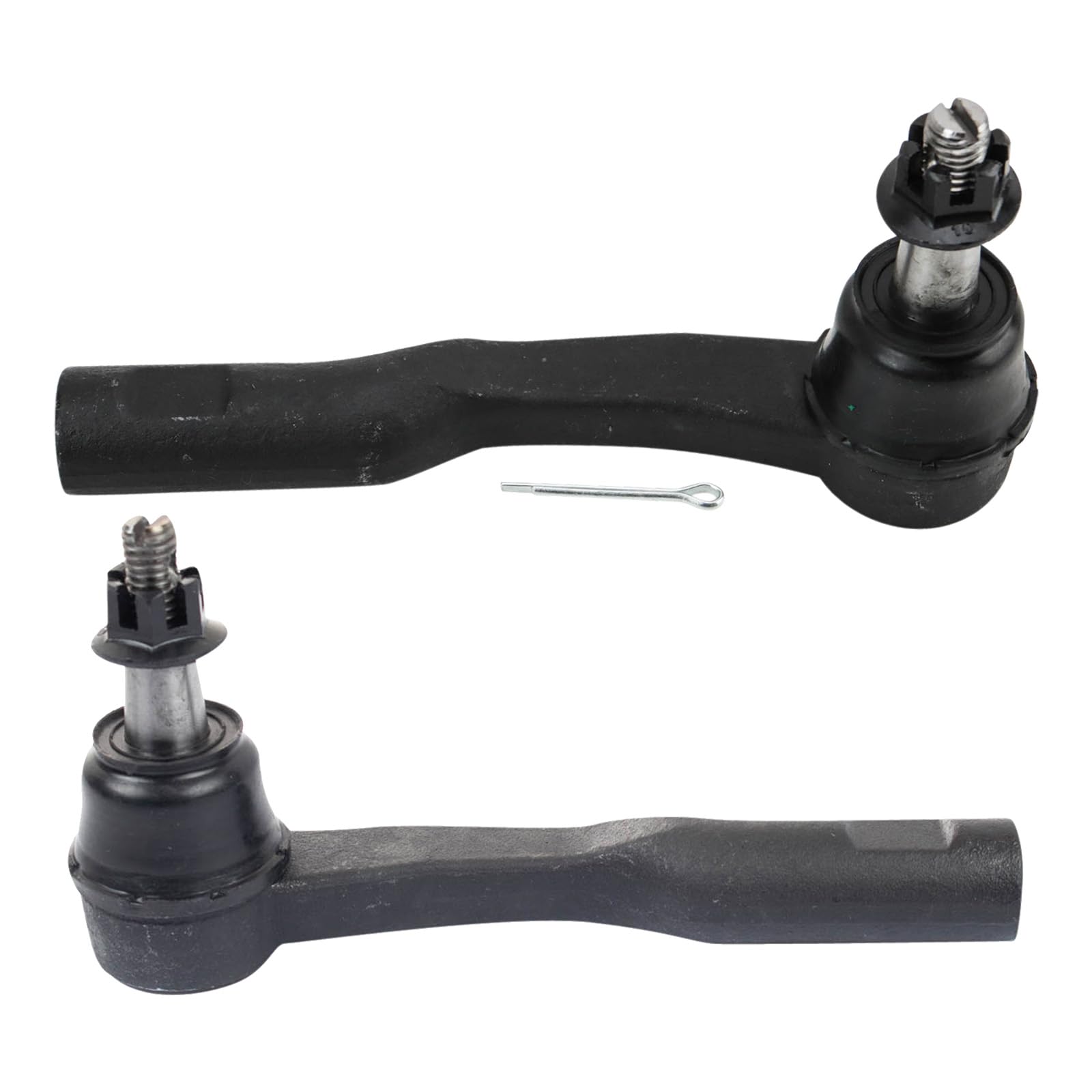 Trq Front Outer Tie Rod Set Compatible With 2013-2015 Chevrolet Malibu 2016 Malibu Limited