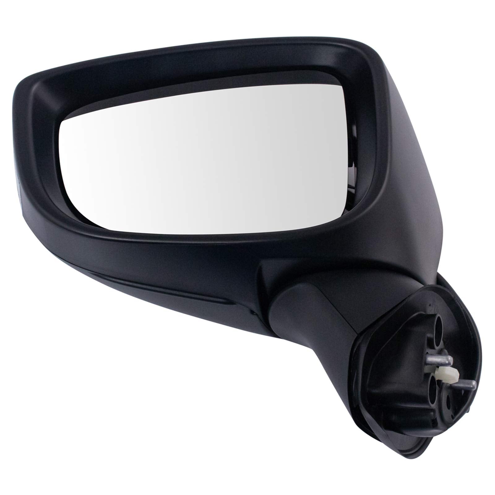 TRQ Mirror Power Heated Turn Signal Blind Spot Detection Paint to Match LH Left Driver for 2014-2016 Mazda 3 for Japan Built Mod